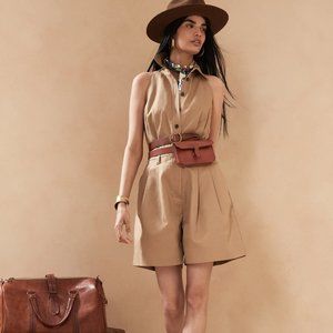 Banana Republic Camp Romper Shorts